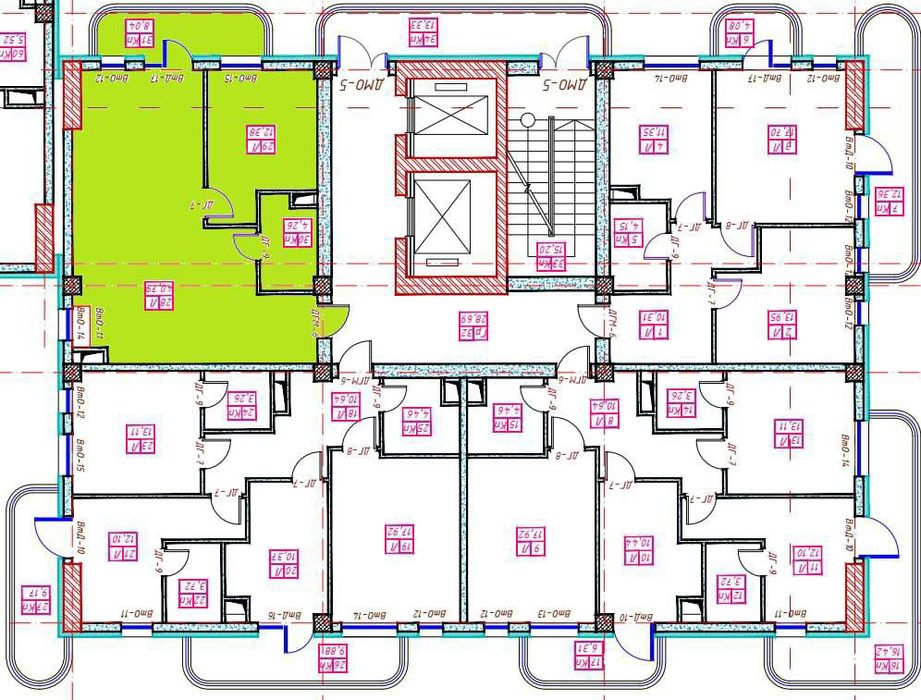 Продажа квартиры 2/3/12 в ЖК Parkwood, Мирабадский район