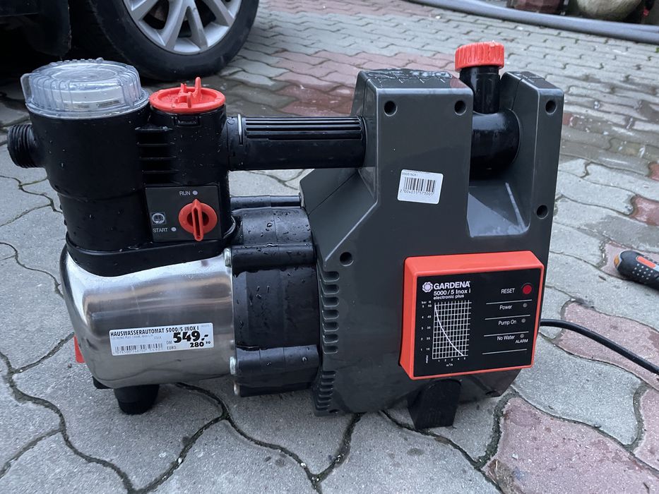 pompa gardena inox