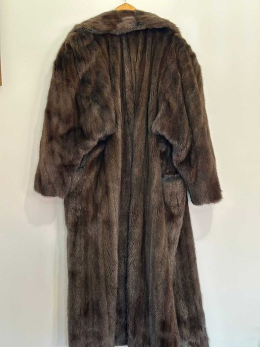 Geaca din Blana Naturala de Bizon, Marimea XL-XXL -A-