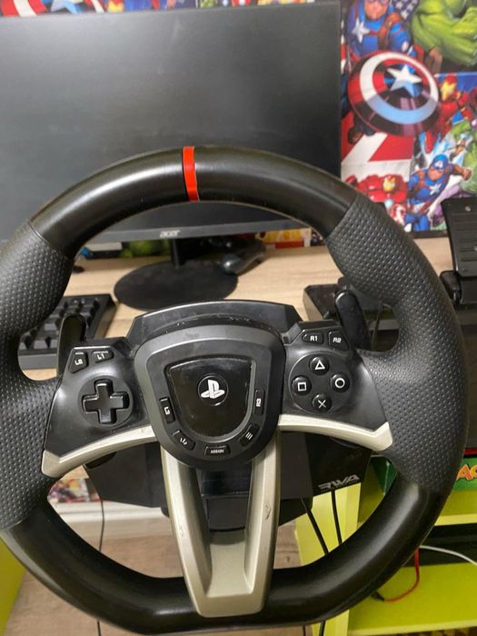 Vând volan Ps4,ps5,pc sau dau la schimb