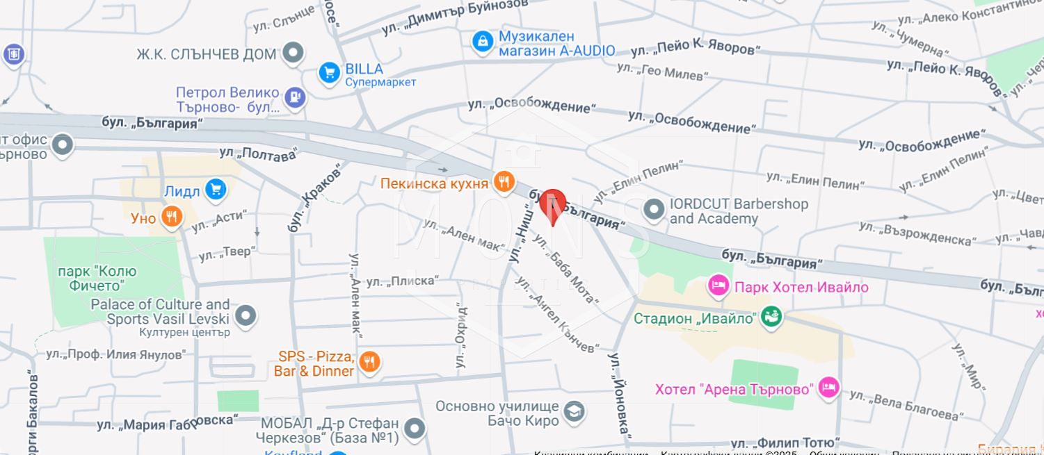 Магазин в Велико Търново-бул.България площ 55 цена 52900