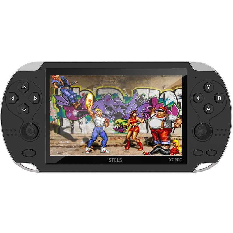 Конзола STELS Game Boy X7 Pro, HDMI, 4.3 инча, 21 000 игри