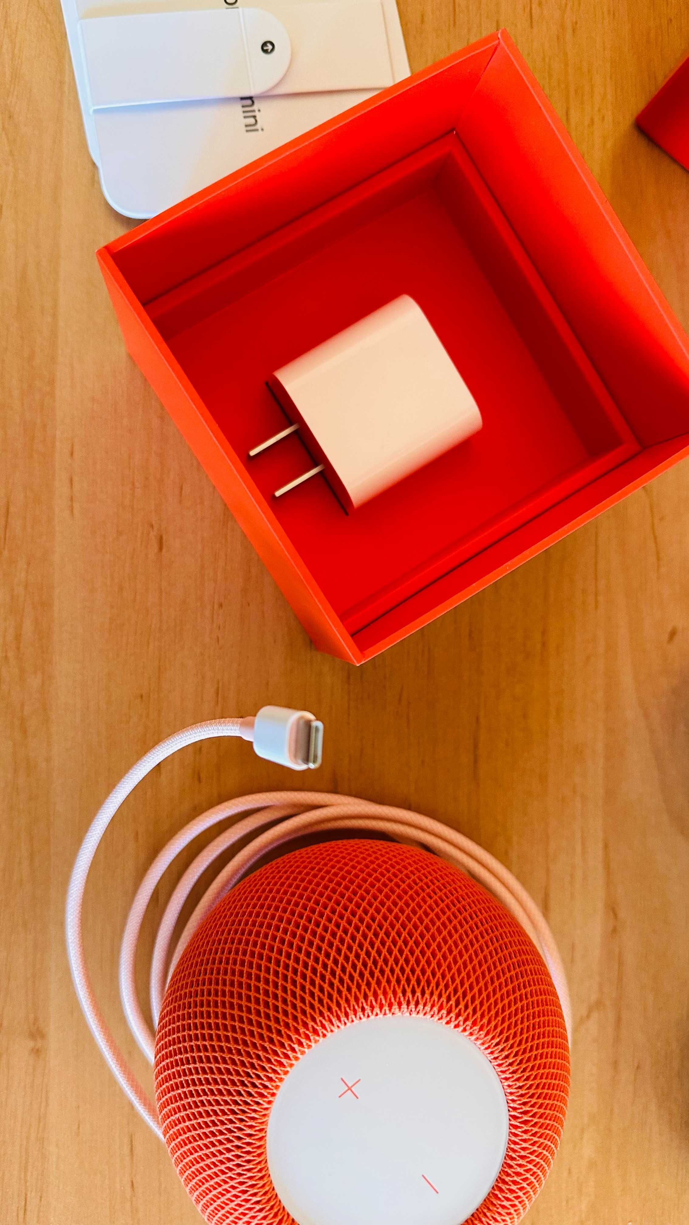Homepod Mini - Black & Orange