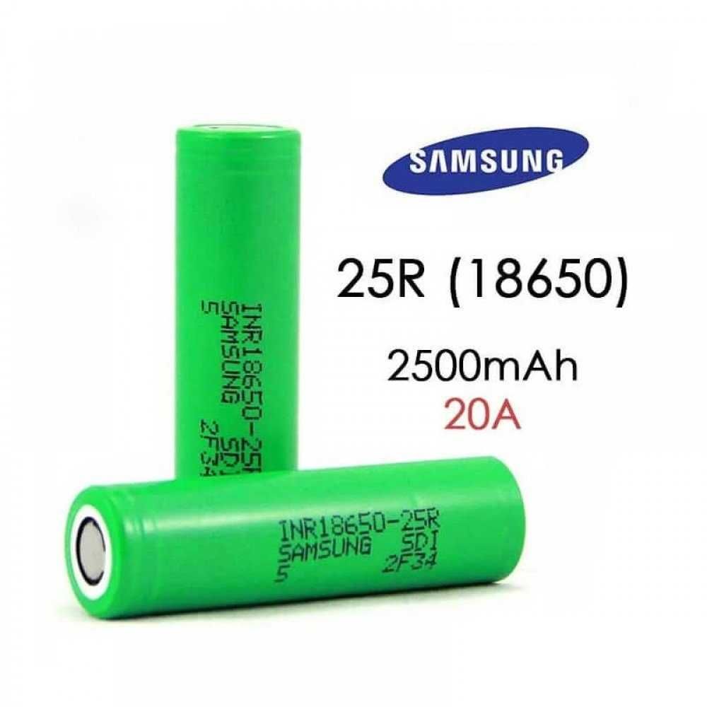 18650 аккумулятор SAMSUNG 25R 2500 mAh