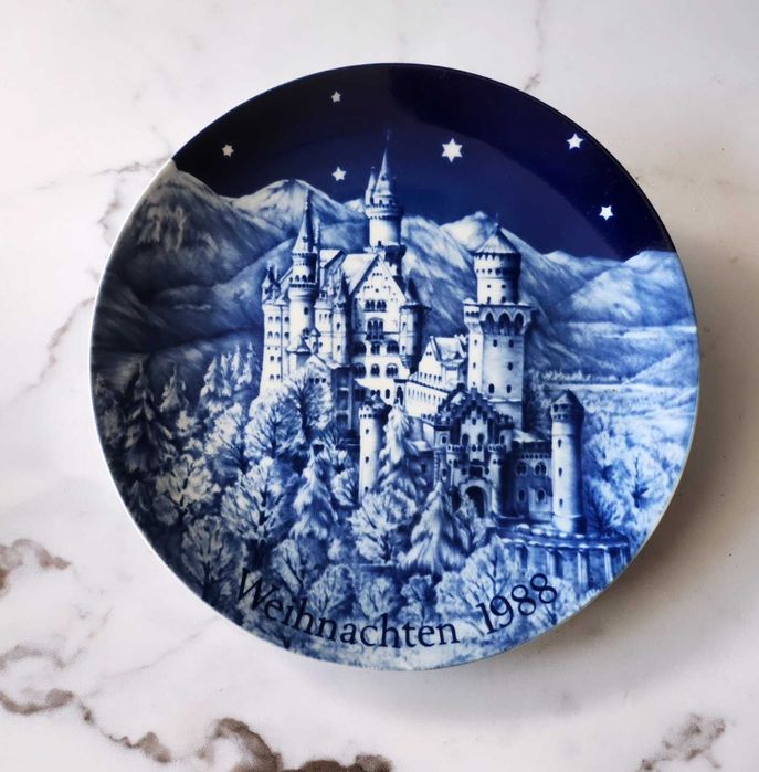 Винтидж коледни чинии