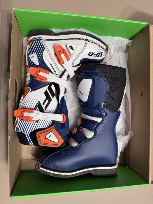 Ghete noi UFO motocross copii marimea 33