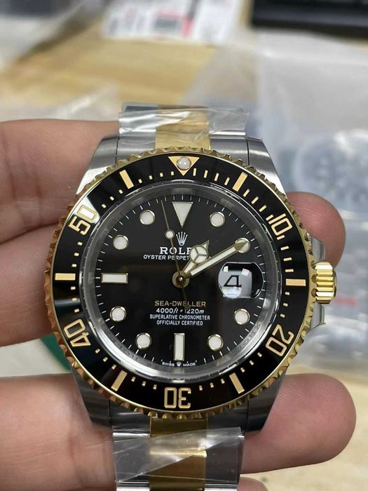 rolex sea-dweller 43mm двуцветен