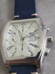 Ceas Oris Miles Tonneau Chronograph automat day date Valjoux 7750