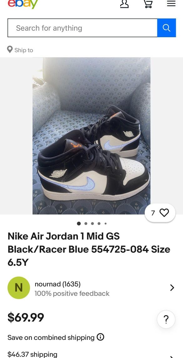 Nike Air Jordan 1 mid gs