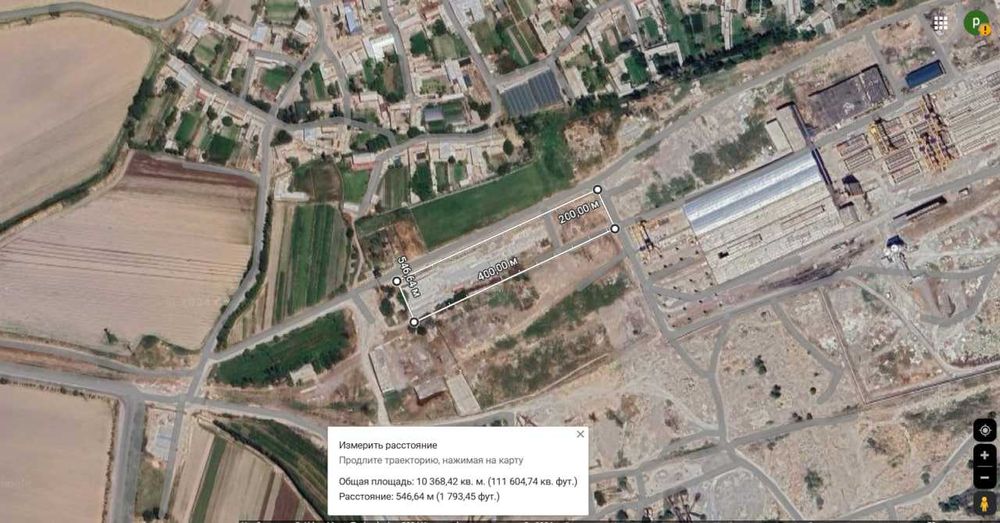 Продается производственная база  Чиназ, Ташкентская область