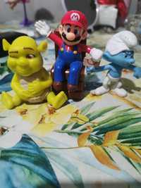 Super Mario 10 cm Shrek strumf  7 cm