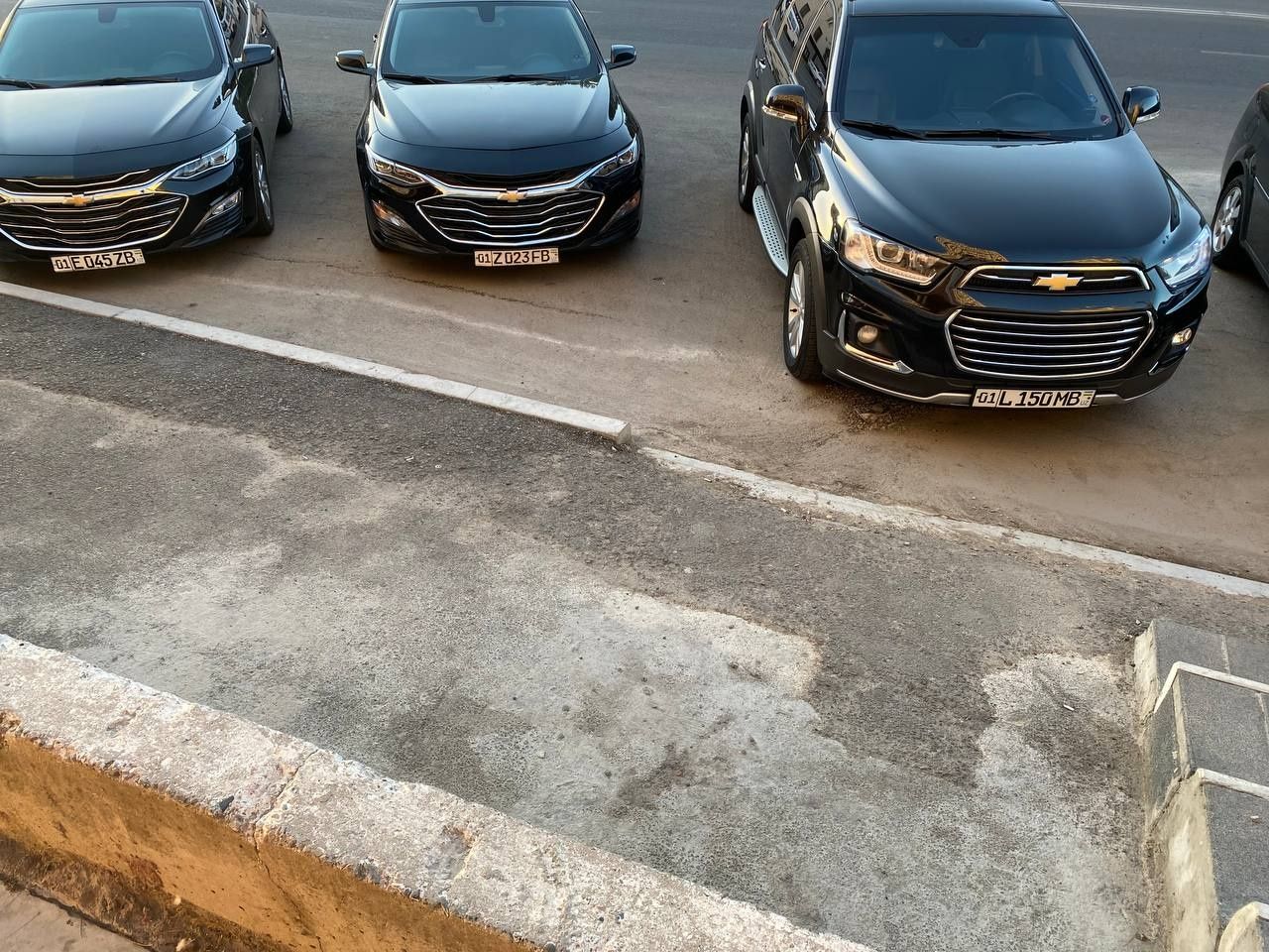 Black rent a car