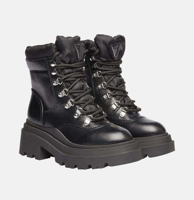 Чисто нови дамски боти от естествена кожа Guess Vaney