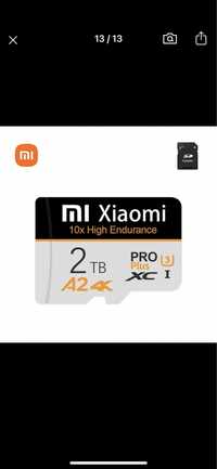 Card de memorie 2 TB SDXC Xiaomi