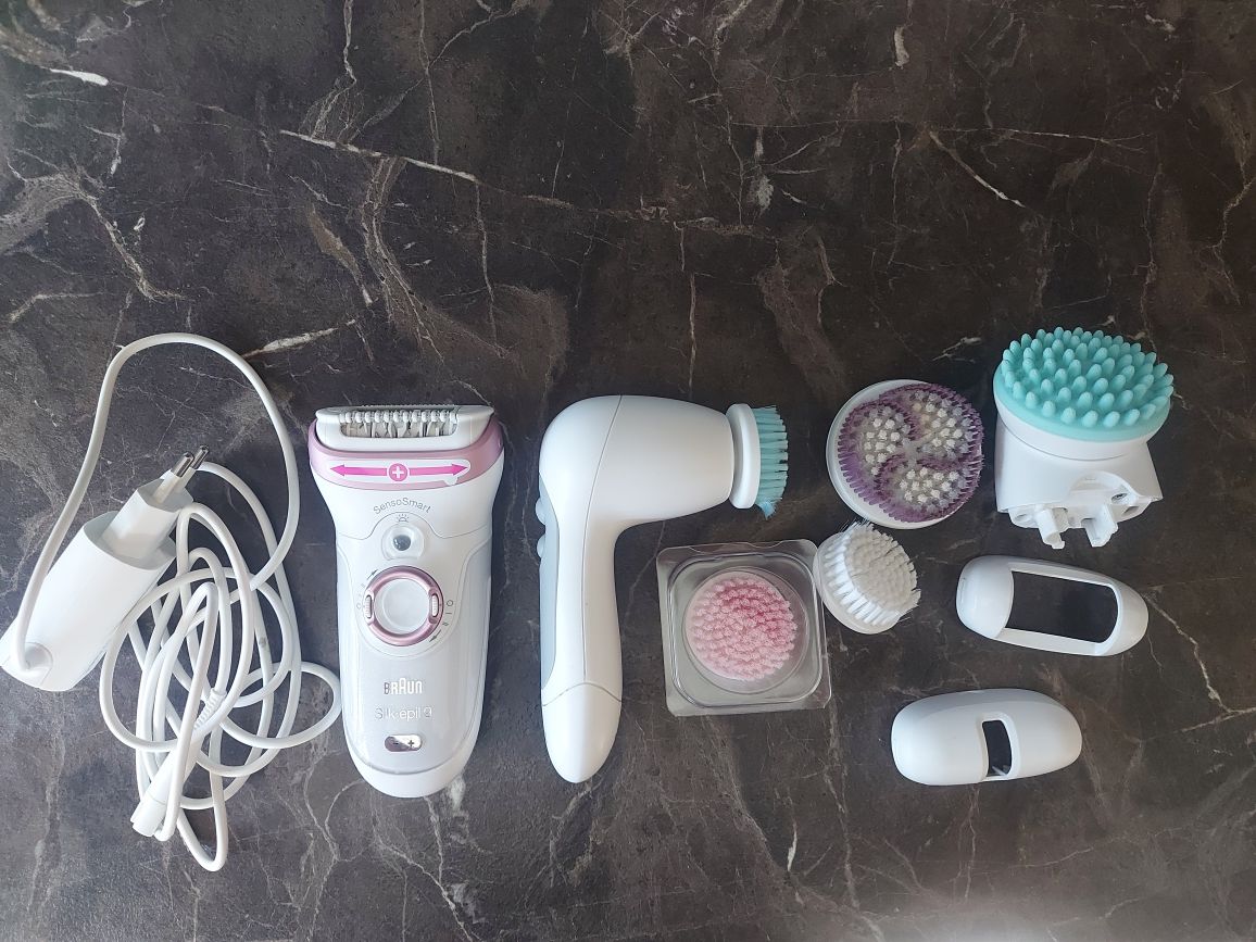 Епилатор Braun Silk epil 9 skinspa senso smart 9-970