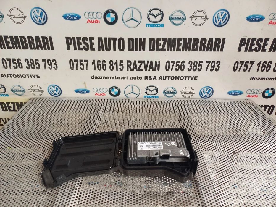 Calculator Modul Unitate Night Vision Audi A8 4H D4 An 2010-2011-2012-2013-2014-2015-2016-2017 Cod 4H0907547E Dezmembrez Audi A8 4H D4 3.0 Tdi Quattro Motor CDT Cutie MXU Volan Stanga - Dezmembrari Arad