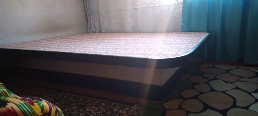 Кровать двуспальный жесткий (самовывоз)