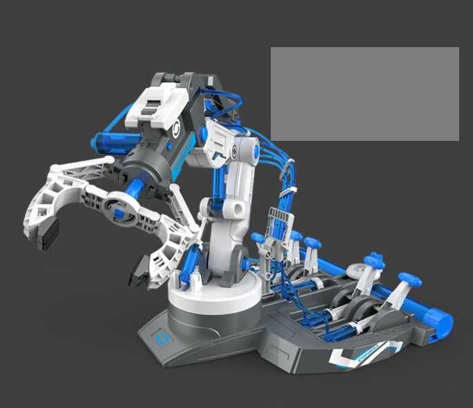 Игрушка Конструктор - Гидравлический манипулятор.  «Робот-рука 3 в 1»