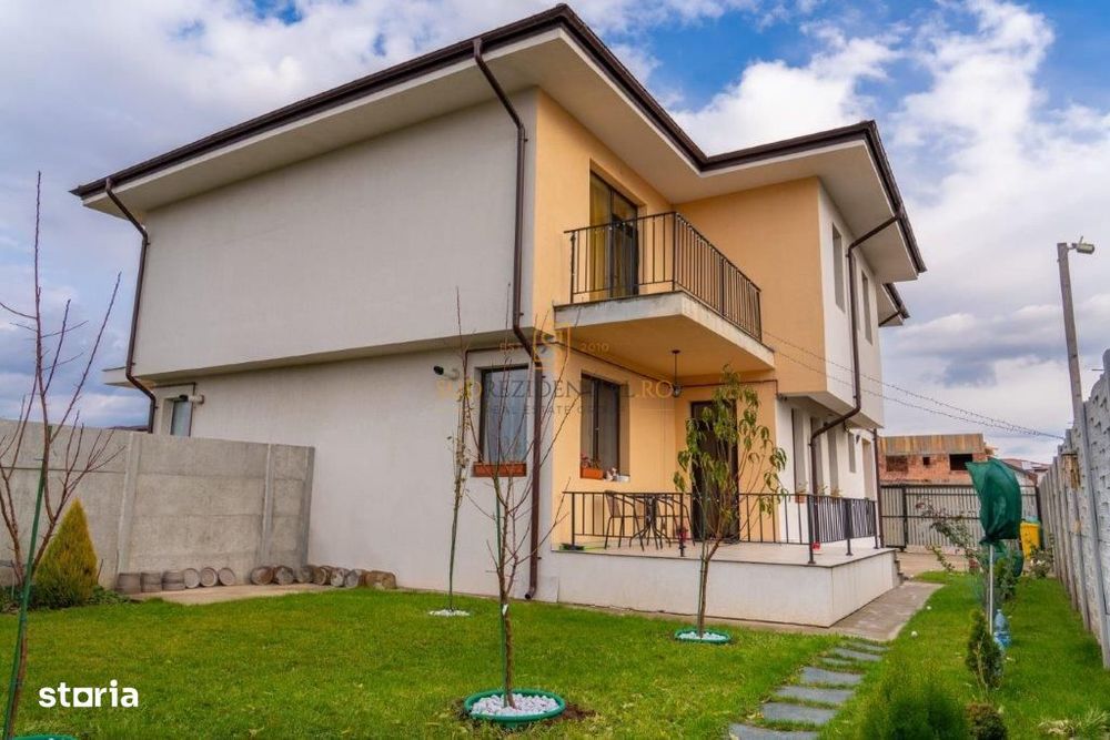 Casa tip duplex in Comuna Berceni, P+1+M, complet mobilata si utilata