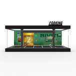 Паркинг витрина за Hot Wheels колички Акрилен Дисплей с Led за 1:64