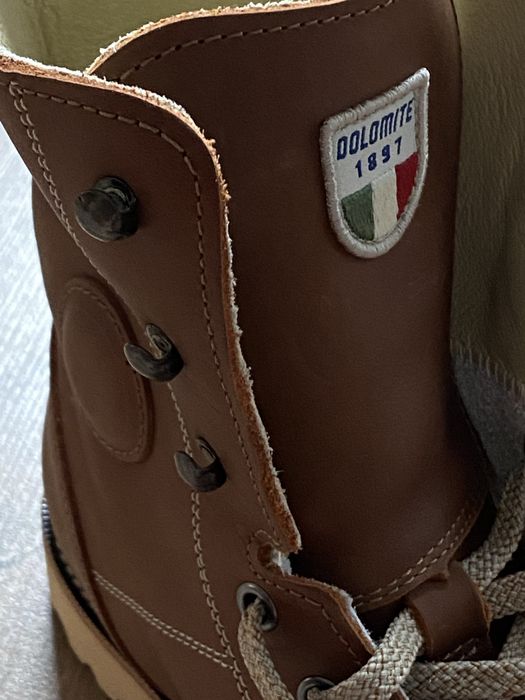 ghete dolomite piele naturala marimea 40