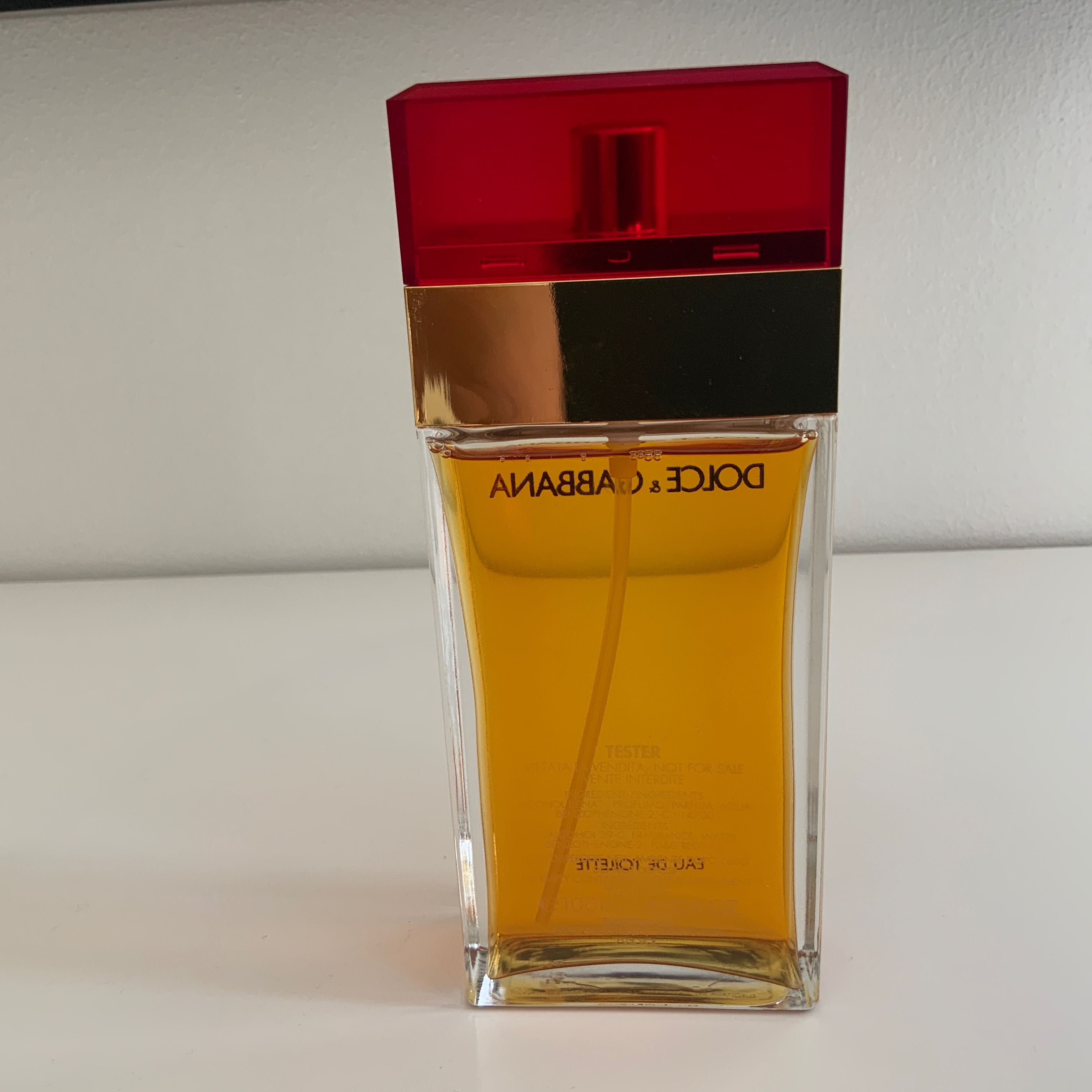 Parfum Dolce&Gabbana Red Cap for woman  vintage raritate EuroItalia