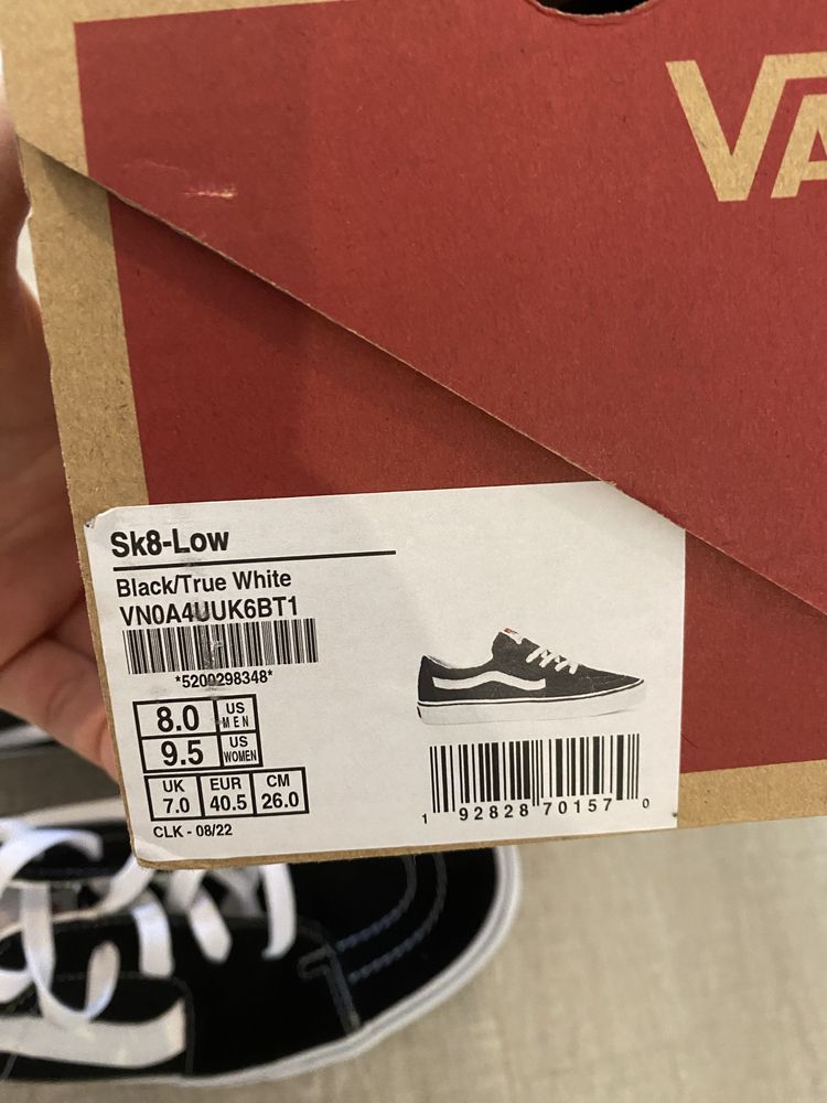 VANS кецове нови