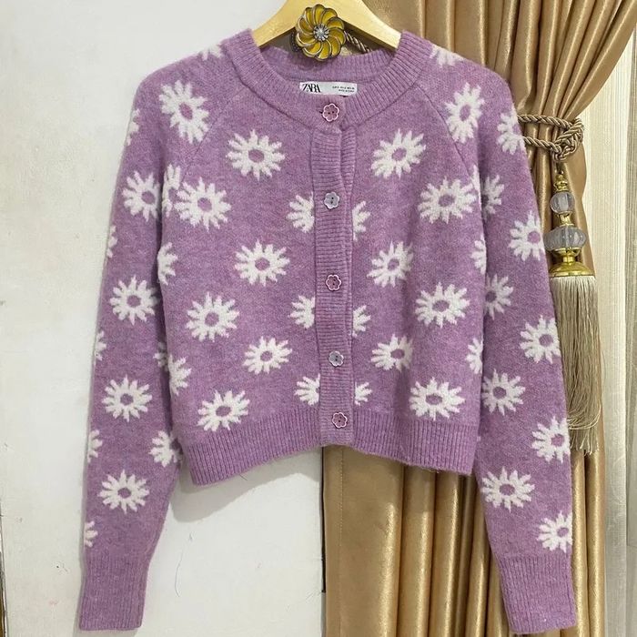 Cardigan Zara din lana si alpaca