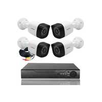 Комплект за видеонаблюдение с 4 HD камери и DVR, AHD, IR