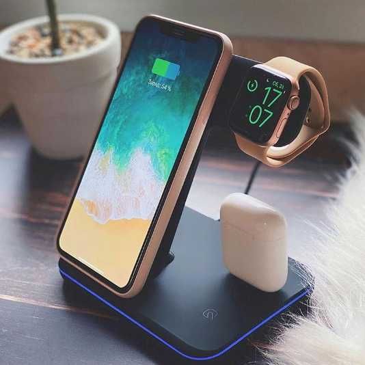 Зарядное устройство для IOS и Android. Беспроводная зарядка