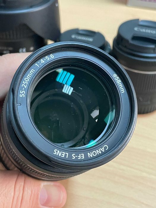 Canon 800D + 4 обектива