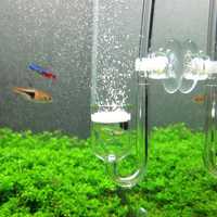 Difuzor acvariu sticla CO2, fertilizare plante, scadere ph.