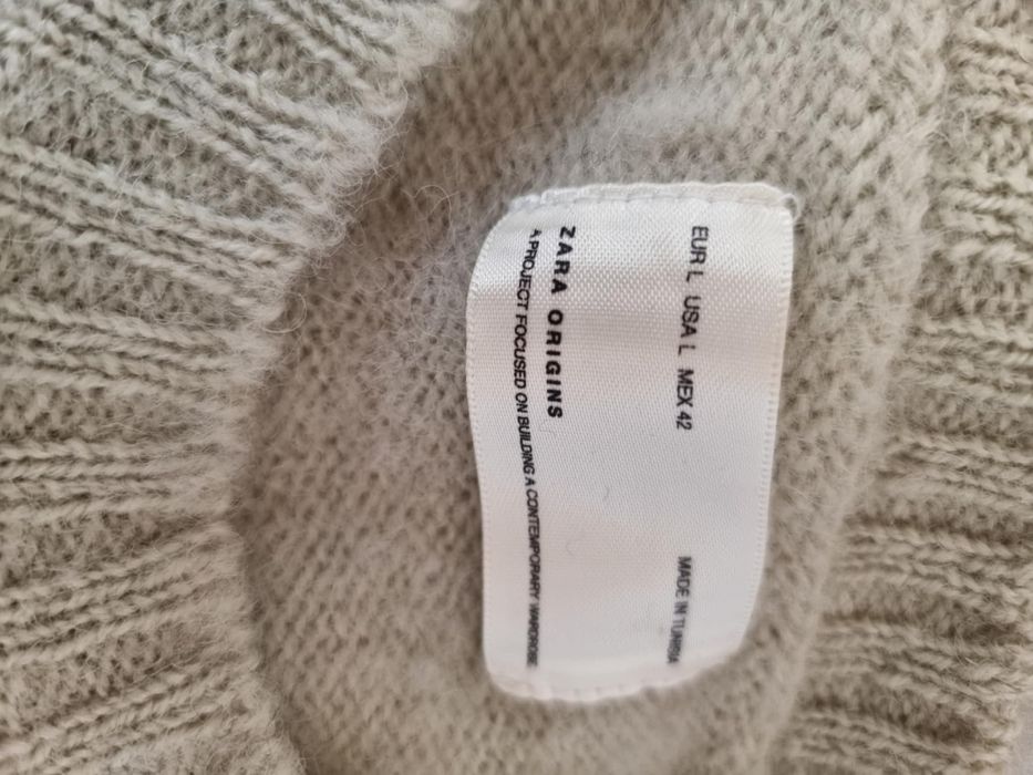 Pulover nou Zara 100% lână