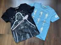 Тениски Star Wars / Стар Уорс, 2бр H&M, 8-10г, 134-140см
