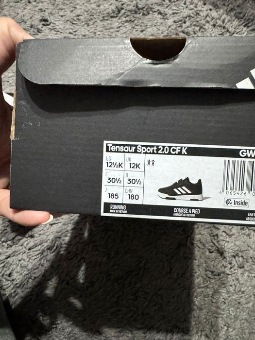 Nou cu etichetă:Adidași Adidas Tensaur 2.0 CF mărimi 28,30 ,30 1/2