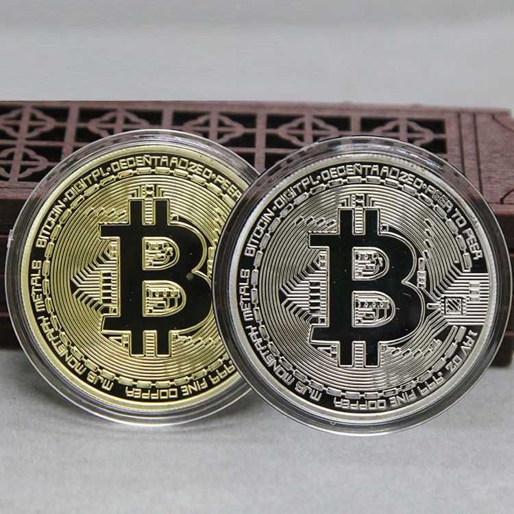 Монета Bitcoin / биткоин сувенир