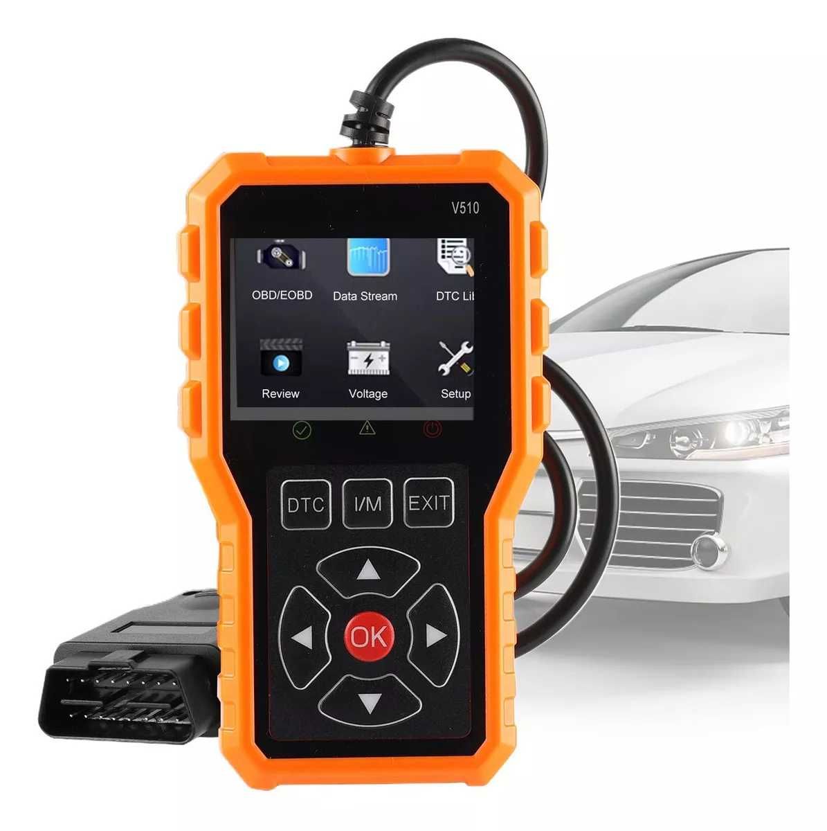 OBD2 ОБД2 Скенер за кодове Четец на грешки Диагностика за кола Тестер