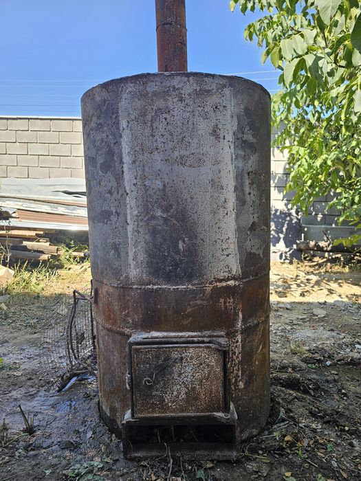 Печка (казан) для бани