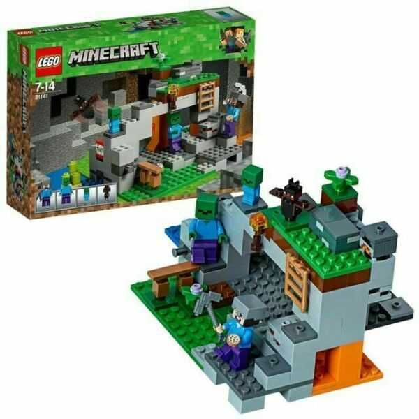 Lego Minecraft 21141- Pestera cu zombi