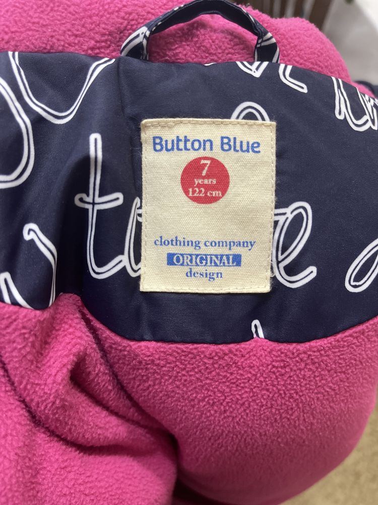 Пуховик для девочки Button Blue