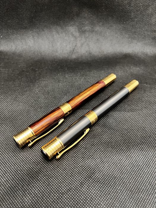 Элегантная перьевая и шариковая ручка