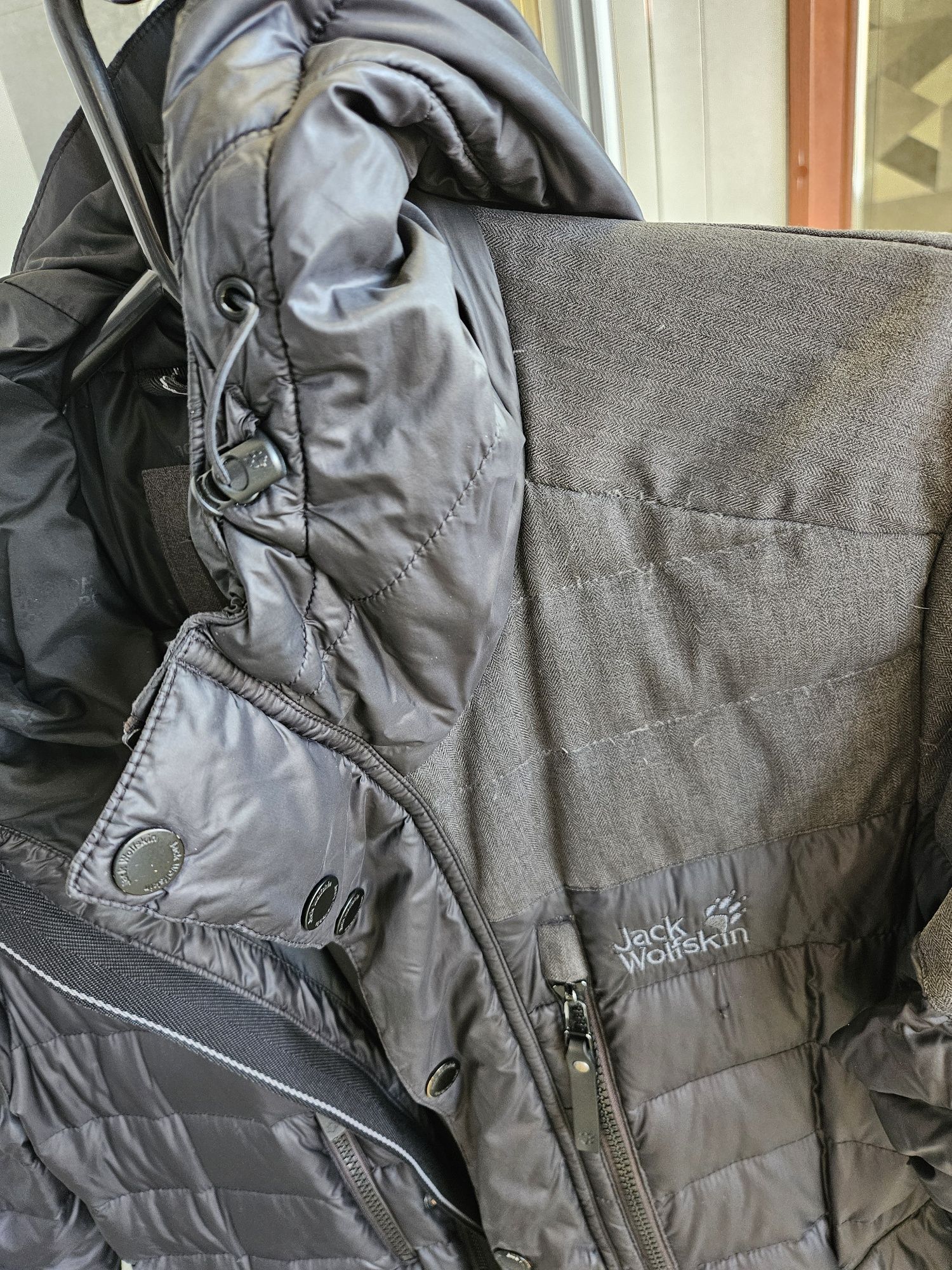 зимно мъжко яке jack wolfskin down night quality размер 48 м