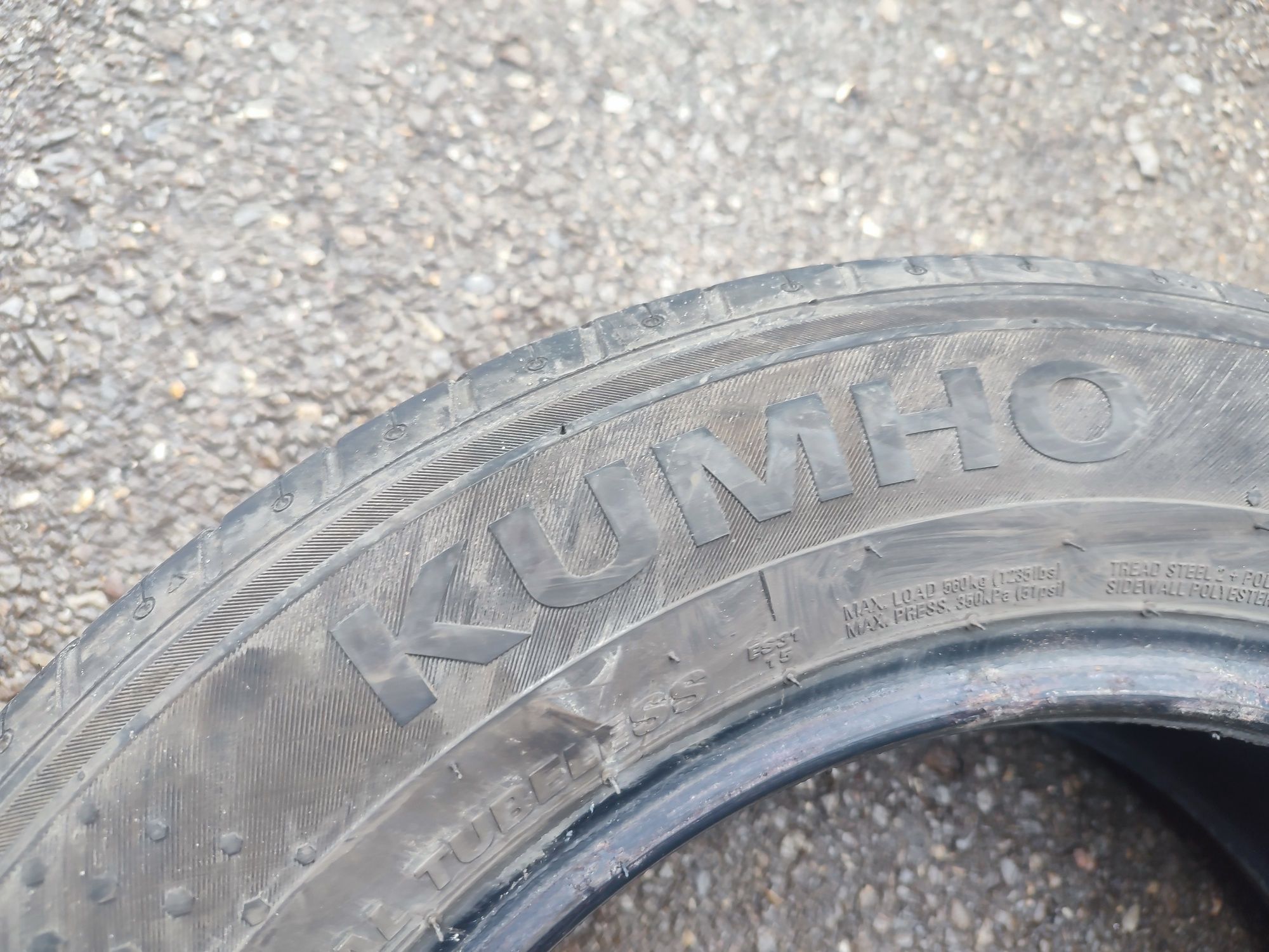 185/65/15" 2бр Kumho ecowing es31,dot19/20г,6мм