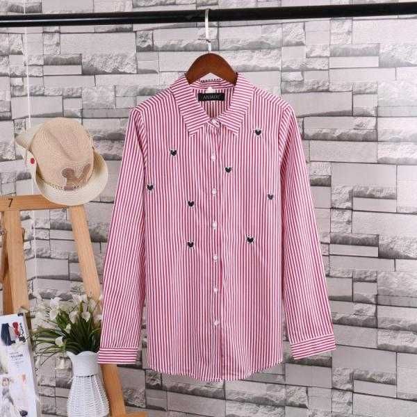 Классическая базовая рубашка из хлопка