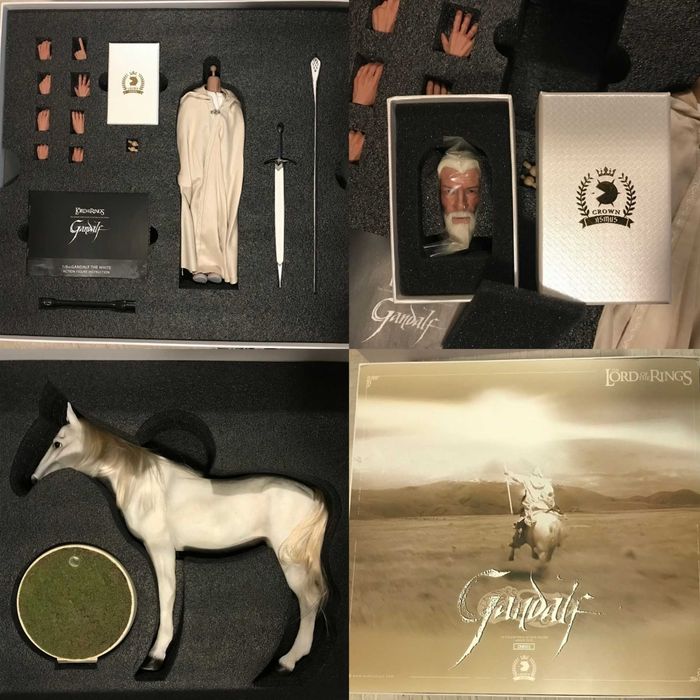 Figurina Lord of the Rings Gandalf the White 1/6
