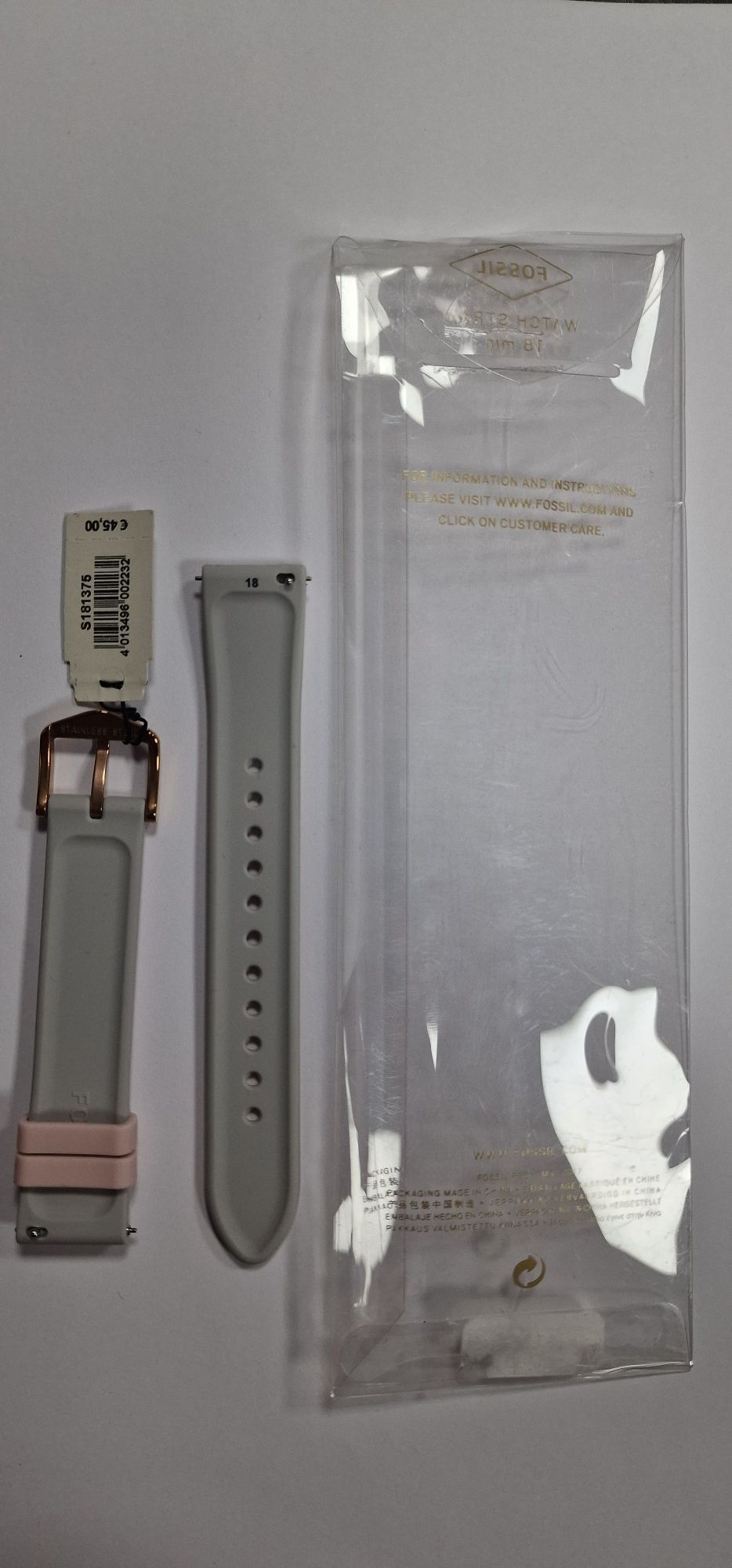 Curea ceas Fossil femei 18mm
