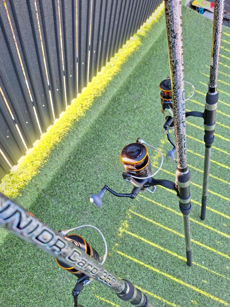 Set 4 Junior Carp 3.6m + 4 YT 5000 8 rulmenți