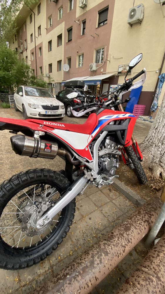 Honda crf 300l 2021 schimb cu scuter sau moto cu cardan.