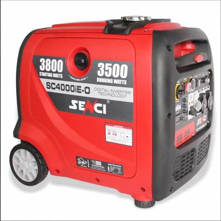 Бензинов инверторен генератор SENCI SC4000iE-O, 230 V, 3.8 kW, 10 л.