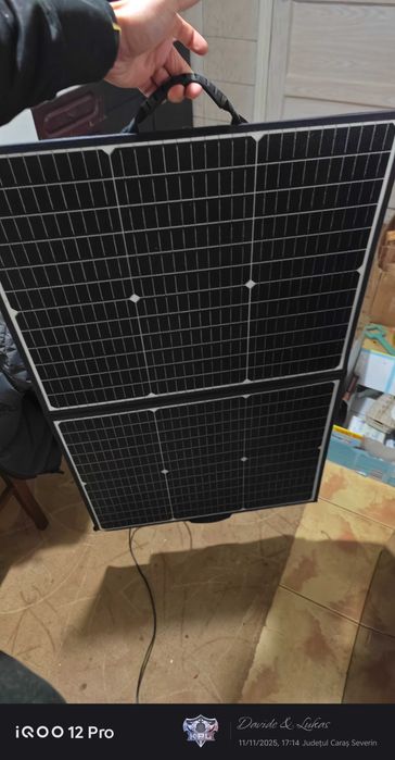 Generator pe baterie solar